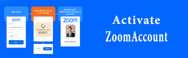 Activate Zoom Account